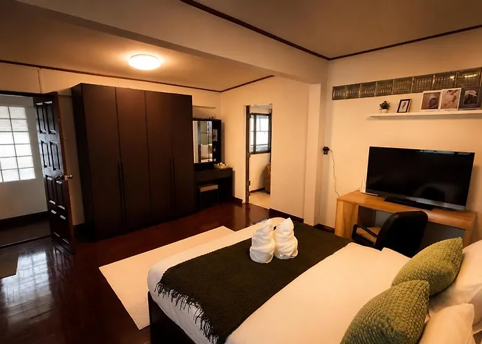 Vintage Time Tunnel - 3 Queen Beds - Phayathai Bts * 曼谷